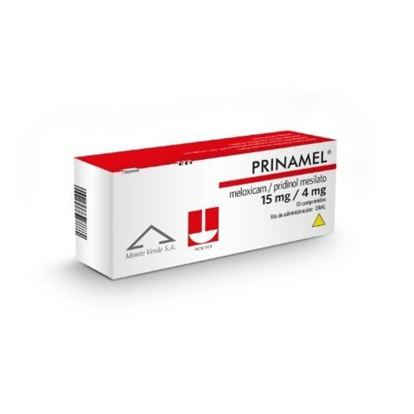 Imagen de PRINAMEL 15+4mg [10 comp.]