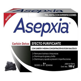 Imagen de ASEPXIA JABON CARBON DETOX [100 gr]