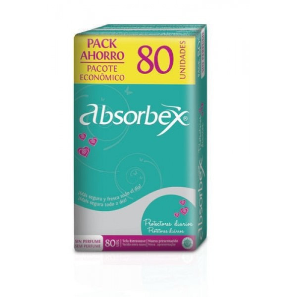 Imagen de ABSORBEX PROTECTOR DIARIO PACK [80 uni.]