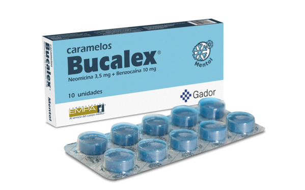 Imagen de BUCALEX CARAMELOS MENTA [10 uni.]