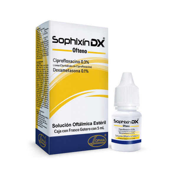 Imagen de SOPHIXIN DX OFTENO 3+1mg/ml [5 ml]