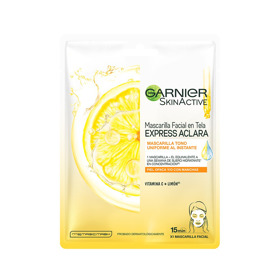 Imagen de GARNIER SKIN ACTIVE MASCARILLA ROSTRO EXPRESS ACLARA [20 gr]