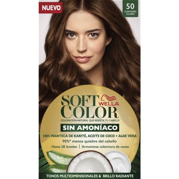 Imagen de SOFT COLOR CASTAÑO CLARO 50 [125 ml]