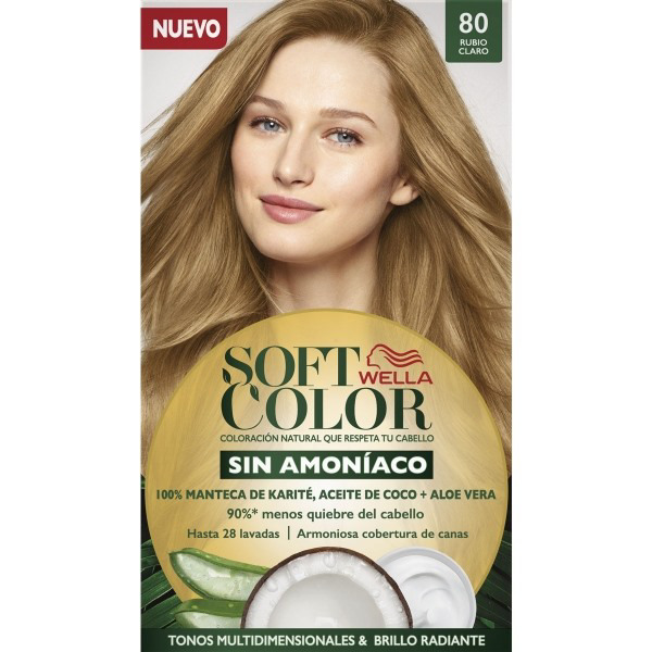 Imagen de SOFT COLOR RUBIO CLARO 80 [125 ml]