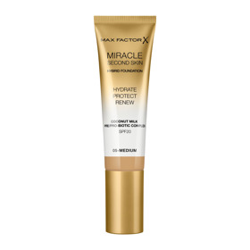 Imagen de MAX FACTOR BASE MIRACLE TOUCH SECOND SKIN 005 MEDIUM [30 ml]