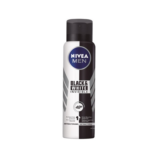 Imagen de NIVEA DEO AERO BLACK & WHITE INVISIBLE POWER MASCULINO [150 ml]