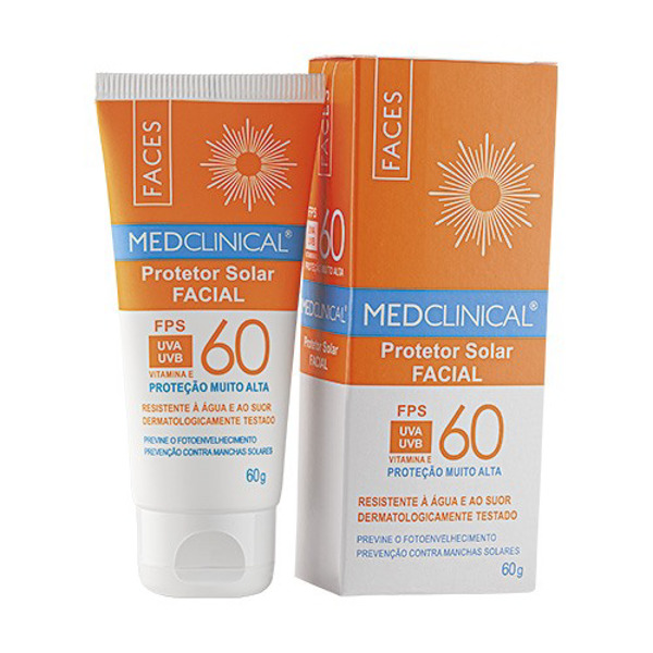 Imagen de MEDCLINICAL PROTECTOR SOLAR FACIAL 60 fps [60 gr]