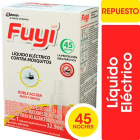 Imagen de FUYI 45 NOCHES REPUESTO LIQUIDO [32,9 ml]