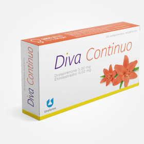 Imagen de DIVA CONTINUO 3+0.02mg [28 comp.]