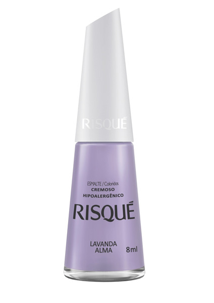 Imagen de RISQUE ESMALTE CREMOSO LAVANDA ALMA [8 ml]