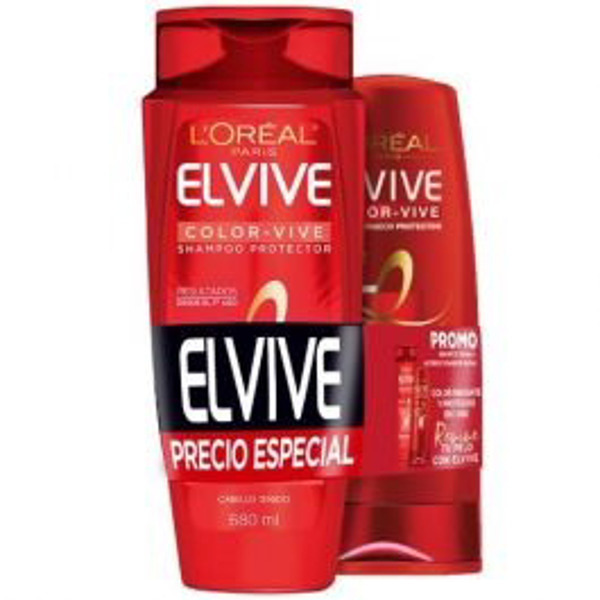 Imagen de ELVIVE SH. COLORVIVE +AC. PACK [680+370ml]