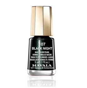 Imagen de MAVALA ESMALTE MINI COLOR BLACK NIGHT 107 [5 ml]