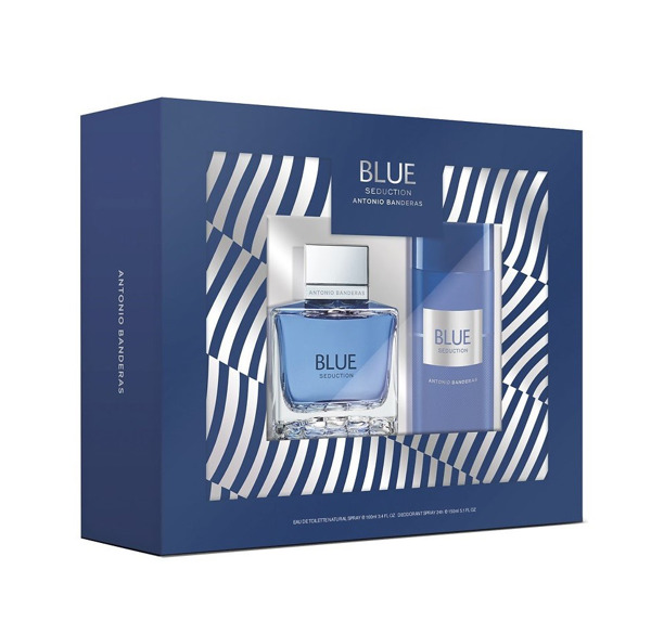 Imagen de BANDERAS BLUE SEDUCTION MEN EDT+DEO COFRE [100+150ml]