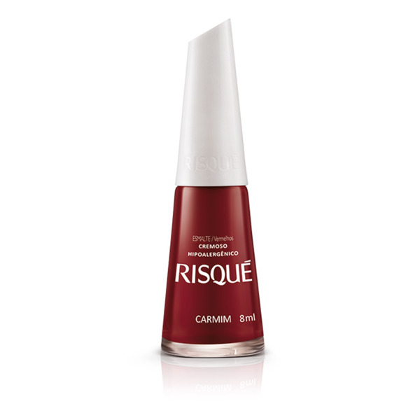 Imagen de RISQUE ESMALTE CREMOSO CARMIM [8 ml]