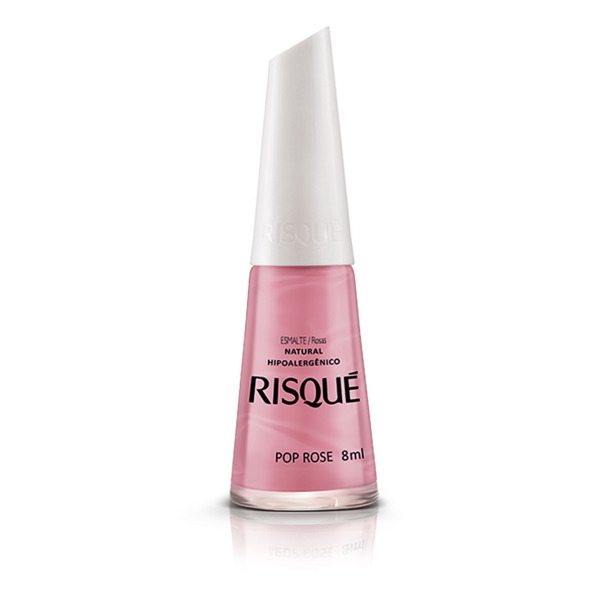 Imagen de RISQUE ESMALTE CREMOSO POP ROSE [8 ml]