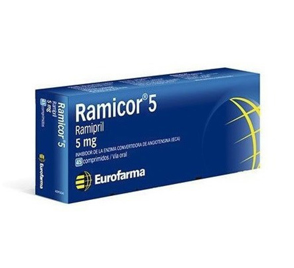 Imagen de RAMICOR  5 5 mg [45 comp.]