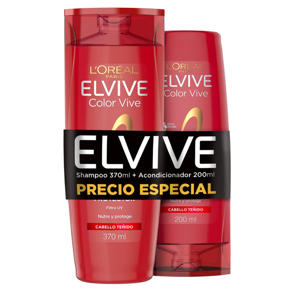 Imagen de ELVIVE SH. COLORVIVE +AC. PACK [370+200ml]