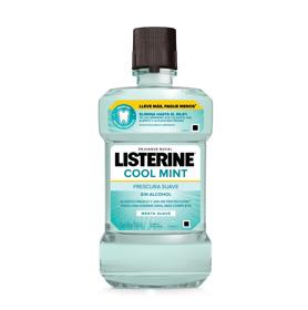 Imagen de LISTERINE COOL MINT ZERO MENTA SUAVE ENJUAGUE BUCAL [500 ml]