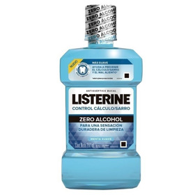 Imagen de LISTERINE ANTI SARRO ZERO ENJUAGUE BUCAL [250 ml]