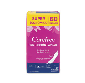 Imagen de CAREFREE PROTECCION LONGS [60 uni.]