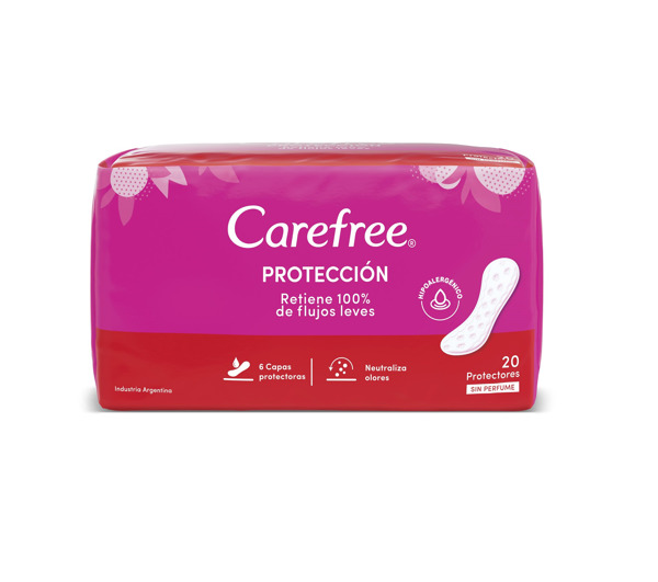 Imagen de CAREFREE PROTECCION ORIGINAL SIN PERFUME [20 uni.]