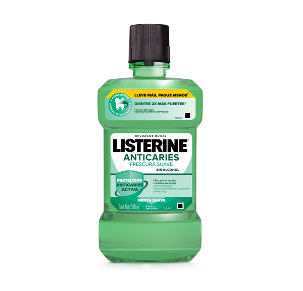 Imagen de LISTERINE ANTICARIES ZERO ENJUAGUE BUCAL [500 ml]