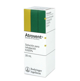 Imagen de ATROVENT SOLUCION .25mg/ml [20 ml]