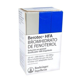 Imagen de BEROTEC HFA AEROSOL 100 mcg [200 dosis]