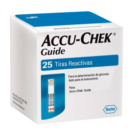 Imagen de ACCUCHEK GUIDE GLUCOSA [25 tiras]