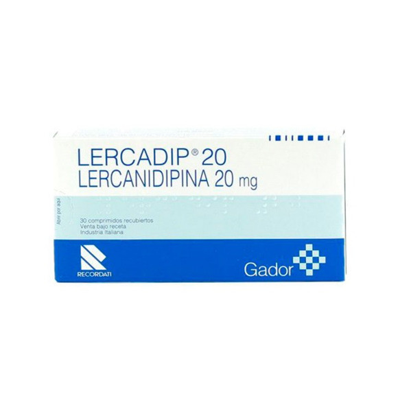 Imagen de LERCADIP 20 20 mg [30 comp.]