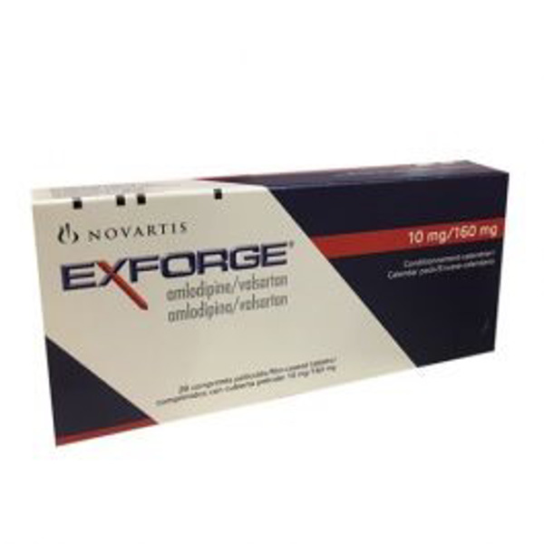 Imagen de EXFORGE 160/10 160/10mg [28 comp.]