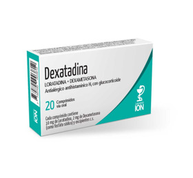 Imagen de DEXATADINA 10+2mg [20 comp.]