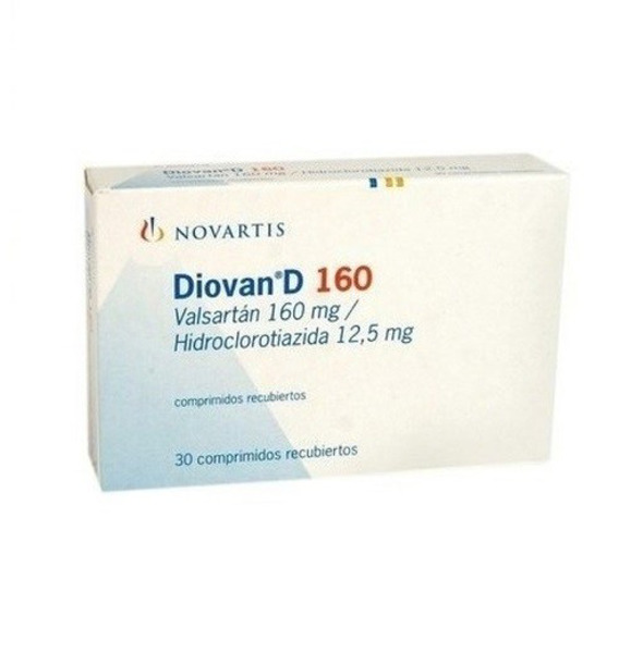 Imagen de DIOVAN D 160 160+12.5mg [30 comp.]