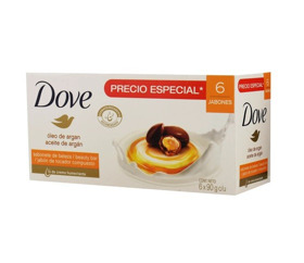 Imagen de DOVE JABON OLEO EQUILIBRIO PACK 25% dto. [6 uni.x 90 gr]