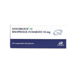 Imagen de NOVOBLOCK 10 10 mg [30 comp.]