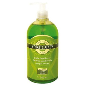 Imagen de OXFORD JABON LIQ. ALOE CON VALVULA [500 ml]