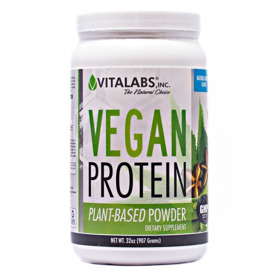 Imagen de Proteína Vegana Vitalabs VEGAN Whey Protein VAINILLA (454gr)