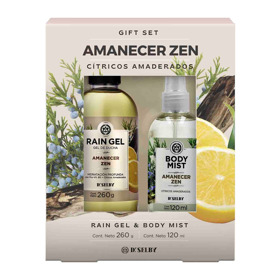 Imagen de RAIN GEL AMANECER ZEN+BODY MIST ESTUCHE [260grs+120ml]