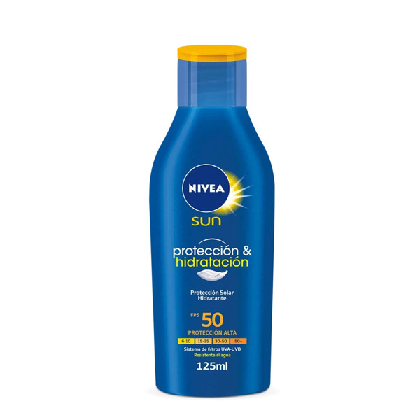 Imagen de NIVEA SUN PROTECT & HIDRATE LOCION 50 fps [125 ml]