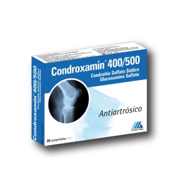 Imagen de CONDROXAMIN 400+500mg [20 comp.]