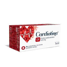 Imagen de CARDIOTINA GR 100 mg [60 comp.]