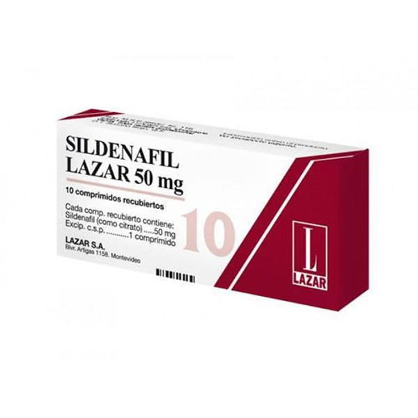 Imagen de SILDENAFIL LAZAR  50 50 mg [10 comp.]