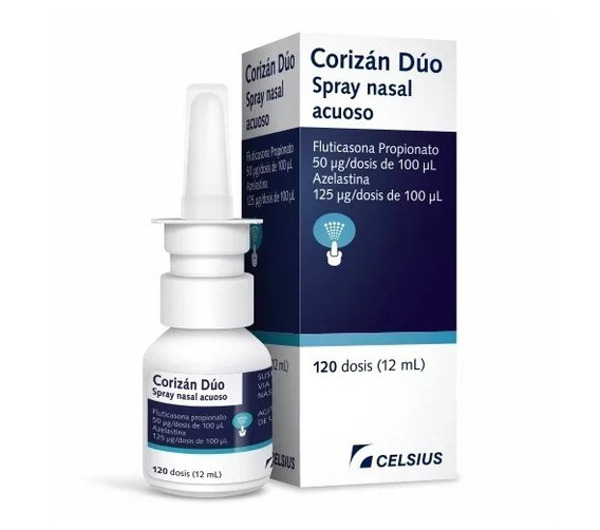 Imagen de CORIZAN SPRAY DUO ACUOSO 50+125mcg [120 dosis]