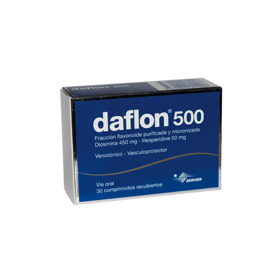 Imagen de DAFLON  500 450+50mg [30 comp.]