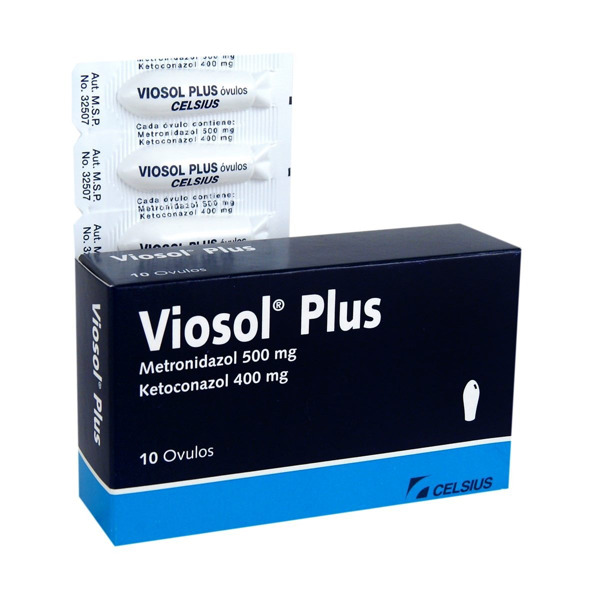 Imagen de VIOSOL PLUS 500+400mg [10 ov.]