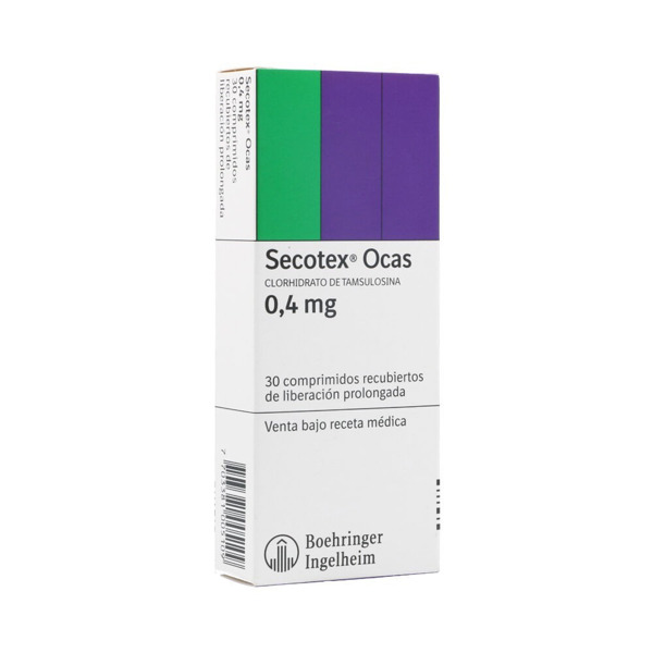 Imagen de SECOTEX OCAS 0,4 mg [30 comp.]