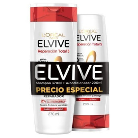 Imagen de ELVIVE SH. REPARACION TOTAL 5+AC. PACK [370+200ml]