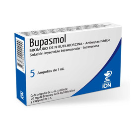 Imagen de BUPASMOL INYECTABLE 20mg/ml [5 amp.]