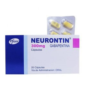 Imagen de NEURONTIN 300 300 mg [20 cap.]