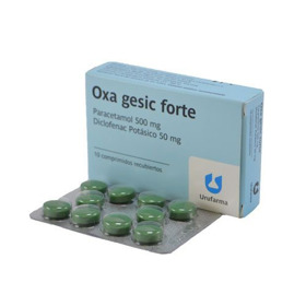 Imagen de OXA GESIC FORTE 50+500mg [10 comp.]